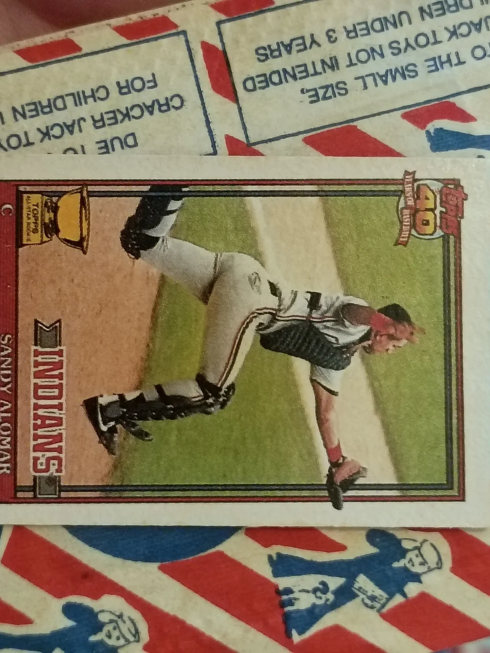 Lot of 30 Vintage Cracker Jack Box Surprise Toys Mini Baseball Cards (opened)